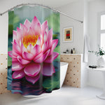 Lotus Flower Shower Curtain