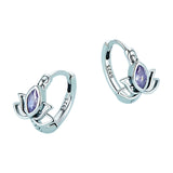 Lotus Hoop Earrings Details