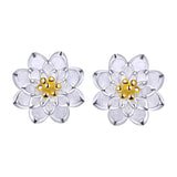 Lotus Stud Earrings