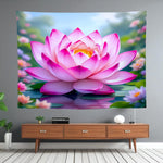 Lotus Tapestry Home Decor