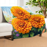 Marigold Blanket Home Decor