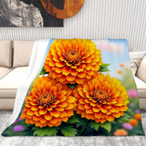 Marigold Throw Blanket Living Room