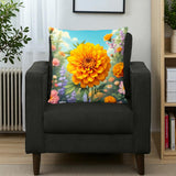 Marigold Throw Pillow Home Decor