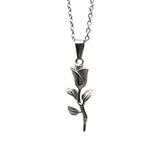 Necklace with Rose Pendant