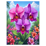 Orchid Blanket