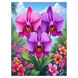 Orchid Blanket