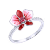 Orchid Flower Ring