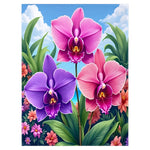 Orchid Throw Blanket