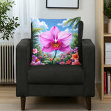 Orchid Throw Pillow Home Decor