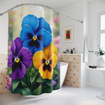 Pansy Shower Curtain