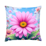 Pink Daisy Pillow