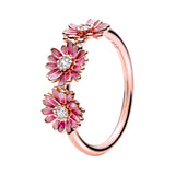 Pink Daisy Ring