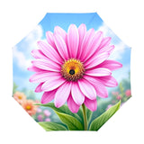 Pink Flower Umbrella