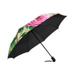 Pink Peony Umbrella Inside View