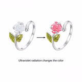 Pink Rose Ring Flower