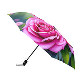 Pink Rose Umbrella Side View