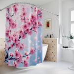 Plum Blossom Shower Curtain