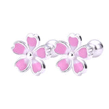 Plum Blossom Earrings