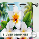 Plumeria Curtains Eyelet