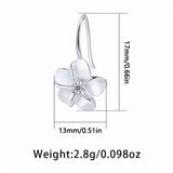 Plumeria_Drop_Earrings_Size