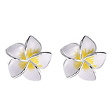Plumeria Earrings