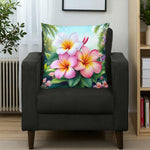 Plumeria Pillow Home Decor