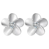 Plumeria Stud Earrings
