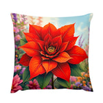 Poinsettia Pillow