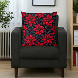 Poinsettia Pillow Cover Home Decor