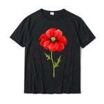 Poppy Flower Tee-Shirt