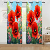 Poppy Curtains Home Decor