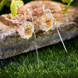 Poppy Dangle Earrings Side View