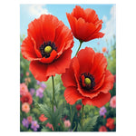 Poppy Fleece Blanket