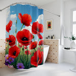 Poppy Garden Shower Curtain