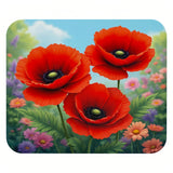 Poppy Mouse Pad