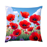Poppy Throw Pillow
