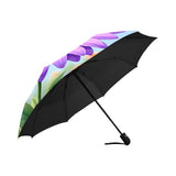 Purple Daisy Umbrella Interior View