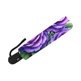 Purple Flower Umbrella Cover