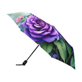 Purple Flower Umbrella Side View