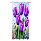 Purple Tulip Curtains