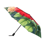 Red Flower Umbrella Side View