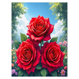 Red Rose Blanket