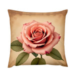 Retro Rose Pillow
