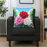 Rose Decorative Pillow Home Decor