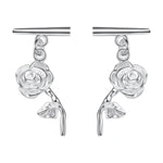 Rose Drop Earrings