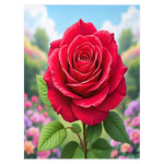 Rose Fleece Blanket