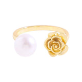 Rose Pearl Ring