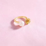 Rose Pearl Rings