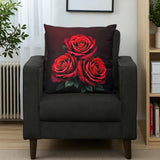 Rose Pillow Home Decor