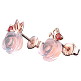 Rose Shaped Earrings Details